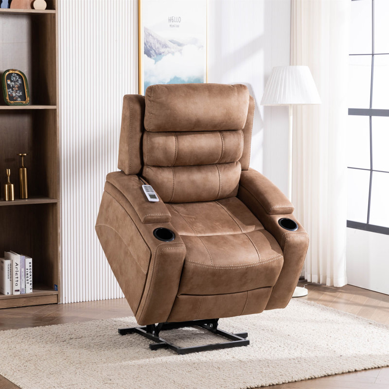 Fauteuil inclinable Marquessa, Brun