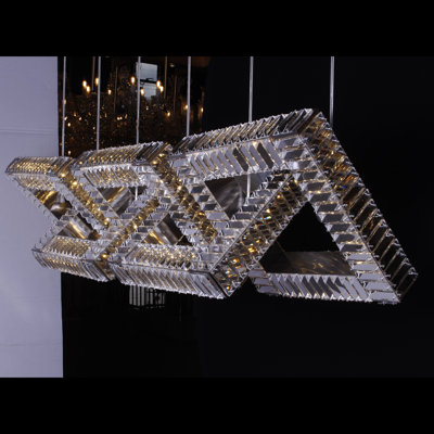 Irie 30 - Light LED Geometric Chandelier