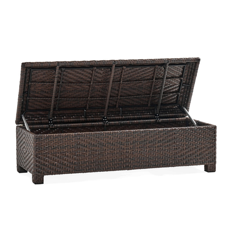 Banc de rangement avec repose-pieds Santiago