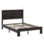 Structure de lit plateforme silencieuse en bois avec assemblage facile et rangement spacieux sous le lit-2146796180