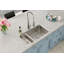 Lustertone 32.25" L x 18.25" W Double Basin Undermount Kitchen Sink with Basket Strainer