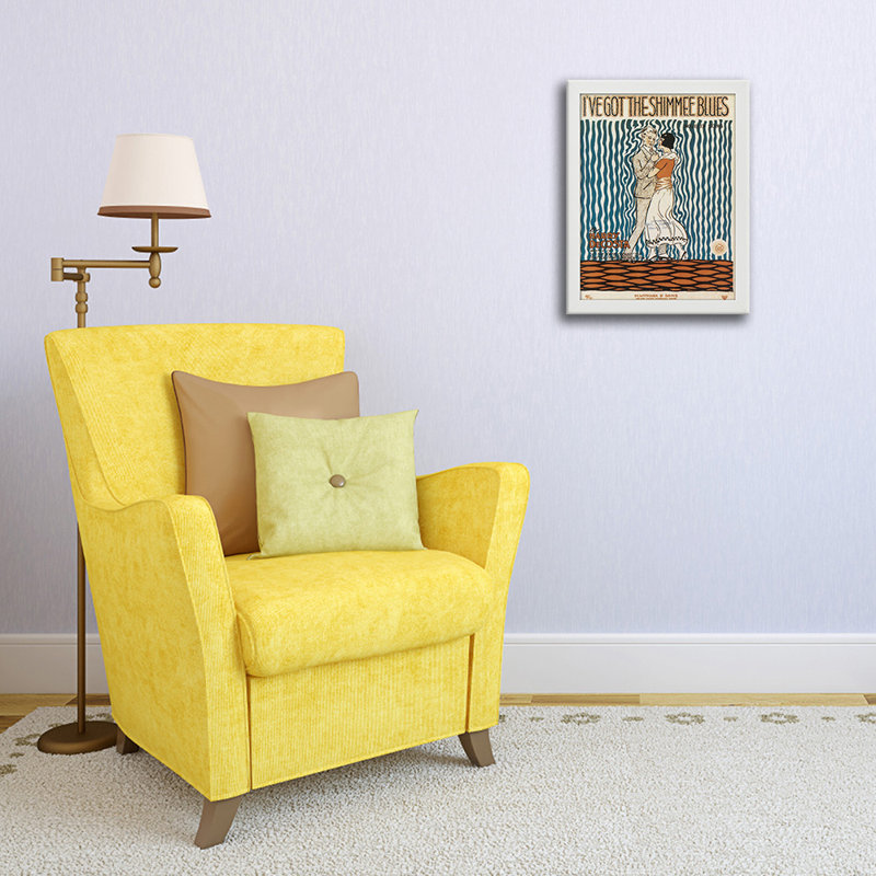 I've Got the Shimmee Blues - Floater Frame Advertisement, White
