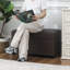 Banc de rangement avec repose-pieds 31 po-132263637
