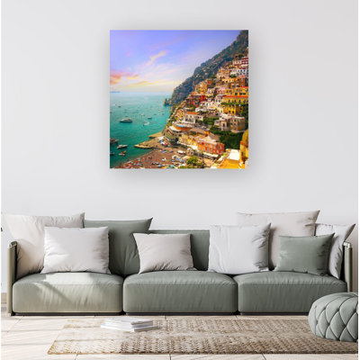 Positano, Amalfi - Wrapped Canvas Print