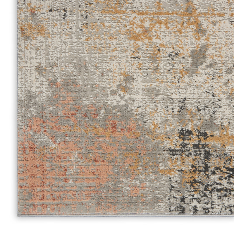 Abstract Indoor Rug, Runner 2'2" x 7'6"