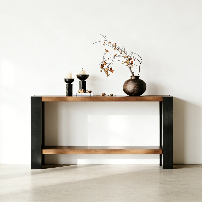 Console Retro Minimalist, H 29,53 po x l 55,12 po x P 13,78 po