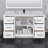 60'' Single Bathroom Vanity with Cultured Marble Top-79721295-79721293-97966081