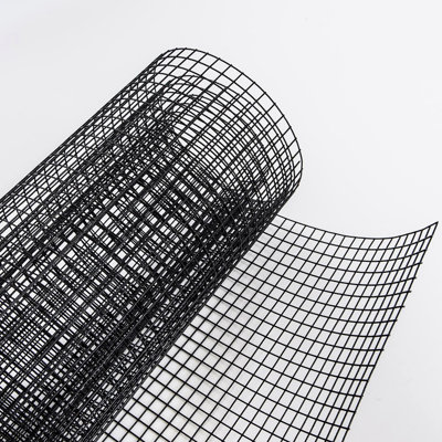 Black Hardware Cloth 5 ft × 50 ft, 19 Gauge 1/2 inch Black PVC Vinyl Coated Welded Wire Fence Supports Poultry Netting Chicken Coop Cover Wire Fencing Black PVC Wire Mesh