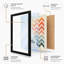 Bauhaus Colour Field Geometric - Framed Print-649729392-649729393