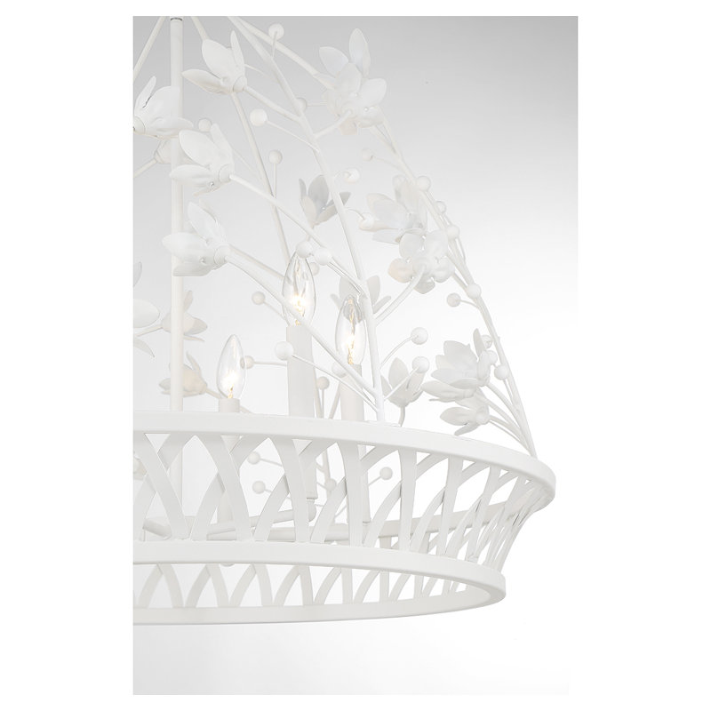 Luminaire suspendu conique unique à 6 lumières Bovell