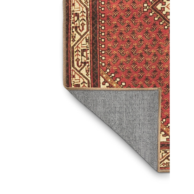 Tapis brun traditionnel Traditional 4485, Rectangle 7 pi x 10 pi