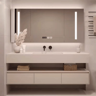 Simple design bathroom cabinet