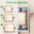 NutriChef Non-Stick Steel 3 Piece Baking Sheet Set