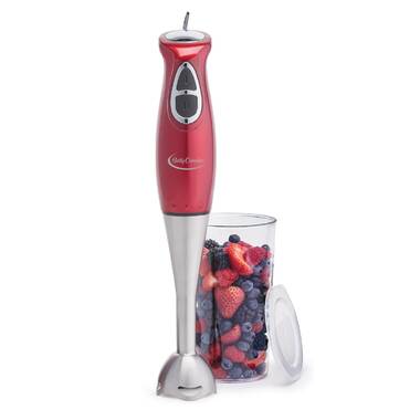 H1185 Bonsenkitchen Hand Blender, 5-in-1 Stainless Steel 800W Hand  Immersion Blender, Stick Blender with Beaker and Food Processor, Stainless  Steel Blade, Egg Whisk for Smoothies, Soups, Sauces, Baby Food, TV & Home