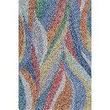 Global Recycled Standard Desertscape Hand-Tufted Recycled Indoor/Outdoor Rug Multicolor