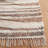 Stochmal Handwoven Wool Cotton Abstract Rug in Brown/Ivory-1839863085