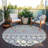 Aleighna Area Rug with Non-Slip Backing-763010358