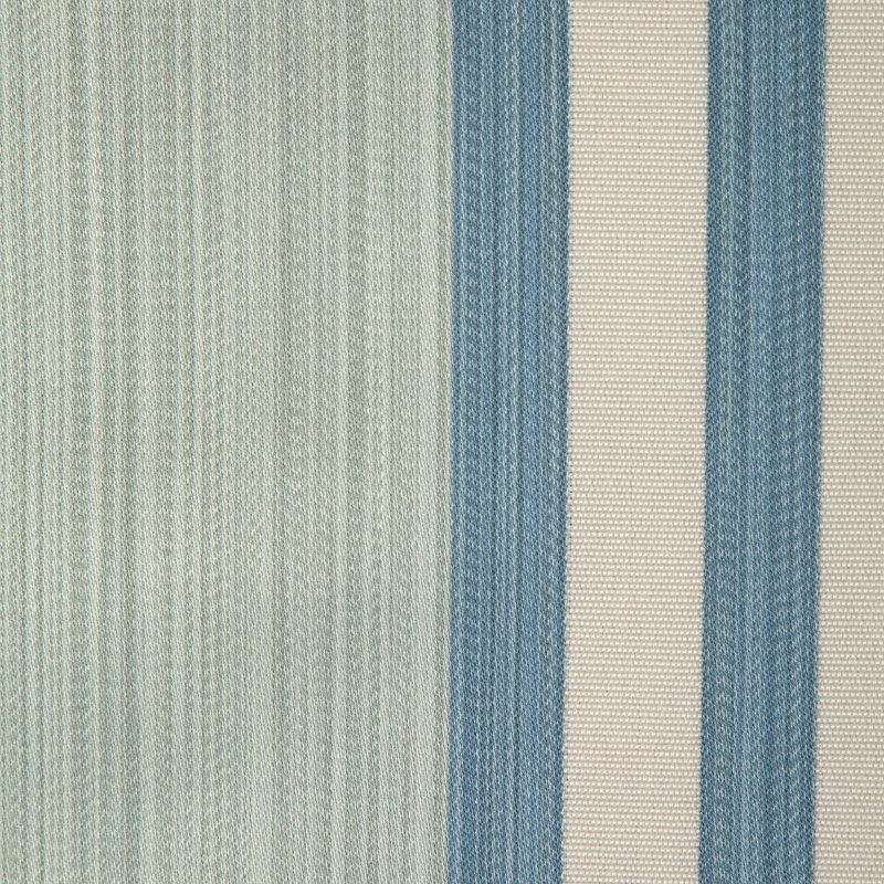 Davies Stripe, Aqua/Leaf
