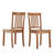 Phillipston 6-Person Solid Wood Four-Leg Dining Set-1338082710