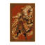 Tapis oriental moelleux et moelleux à motif oriental en chef Tribal Warrior - brun clair-399514905