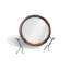 Atlas Chamcha Wood Beveled Accent Mirror