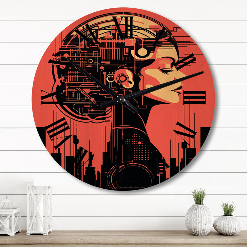 Horloge murale Racette, Grand