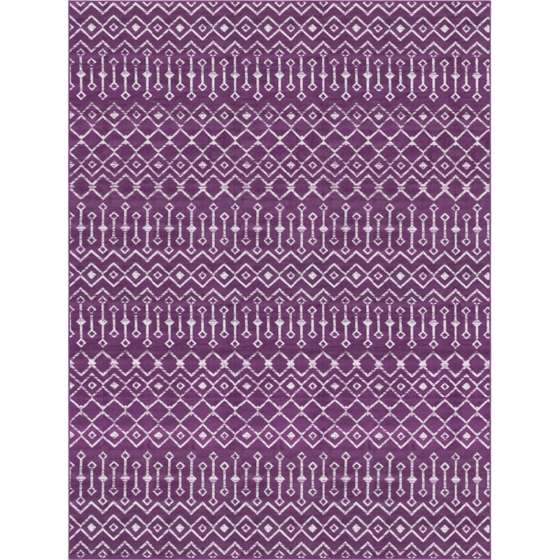 Moroccan Area Rug, Rectangle 274 x 366cm