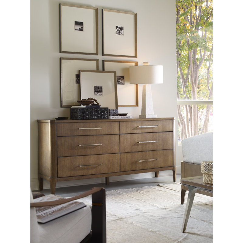 Bowery Place 6 - Drawer Solid Wood Dresser
