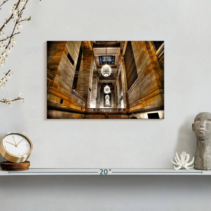 Rorry Grand Central Terminal Interior, 8" H x 12" W