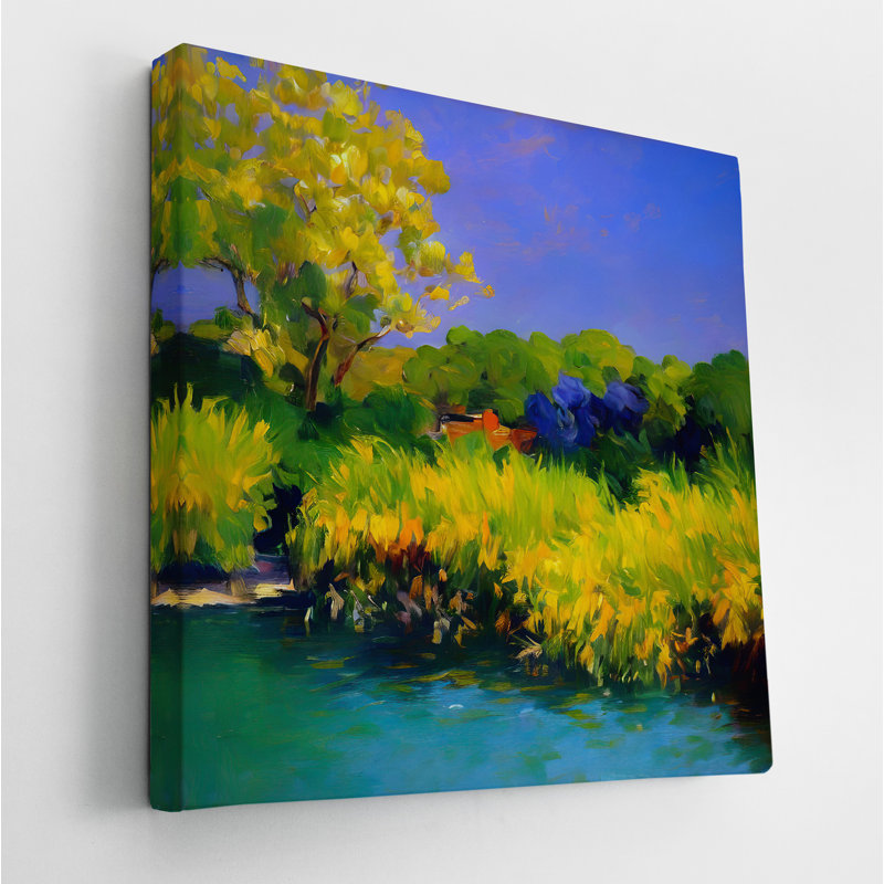 Warm Summer Day, 30" H x 30" W