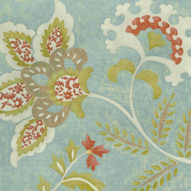 Provincial Chintz I, H 12 po x l 12 po