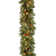108'' in. Lighted Faux Garland