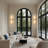 24" Alabaster Dimmable Led Cylindrical Wall Sconce
