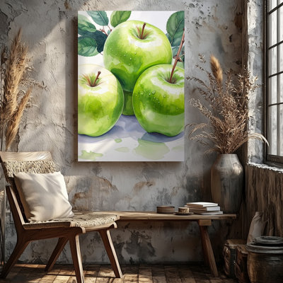 Fleurs fraîches fraîches, toile de canevas réaliste, art mural sur toile, prêt à accrocher, galerie, décoration intérieure, conception moderne, qualité supérieure