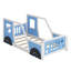Lit plateforme classique avec roulettes en forme de voiture-604958427