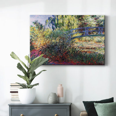 The Japanese Bridge (The Water-Gallery Wrapped Canvas
