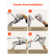 Shower Head Extension Arm Extender 16 in Adjustable Angle Height G1/2 Universal