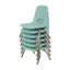 Chaise empilable 8 "avec glissières pivotantes, paquet de 6-129453408-129453410-132899349