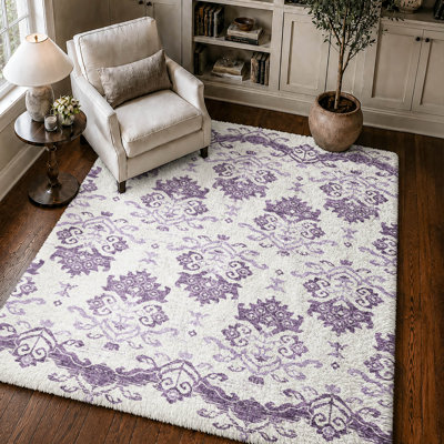 Tapis vintage Dream Shag ADS759 lavable à la machine de qualité supérieure