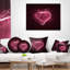 Happy Valentines Day - Coussin imprimé abstrait-29347904-29347908