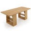 Table à manger pour 4 à 6 personnes, table de cuisine moderne de 178 cm-1803951958