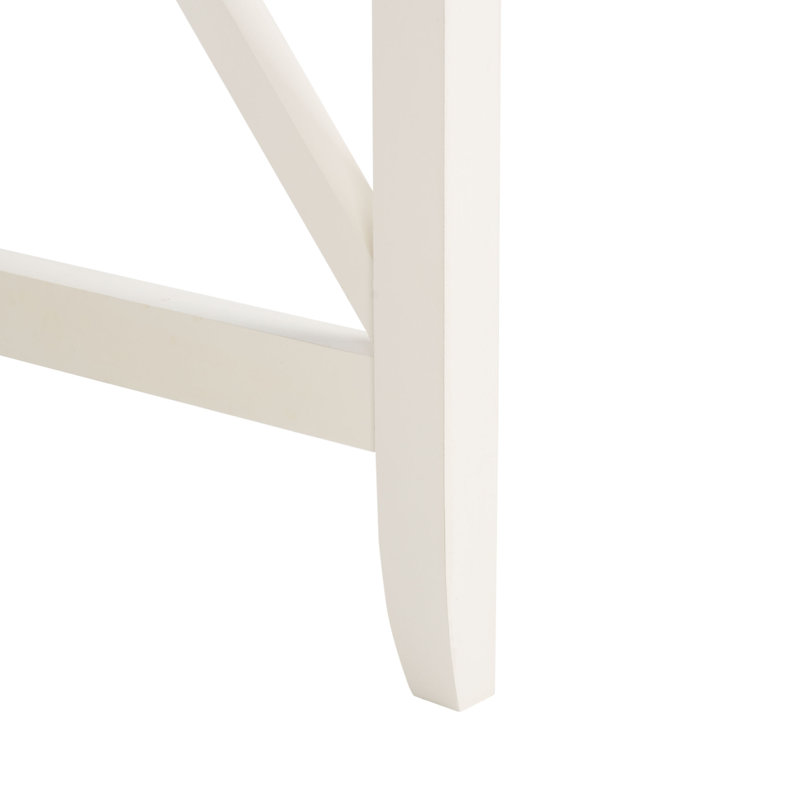 Bureau Kristopher, Blanc vieilli, H 29,5 po x l 35,75 po x P 15,75 po