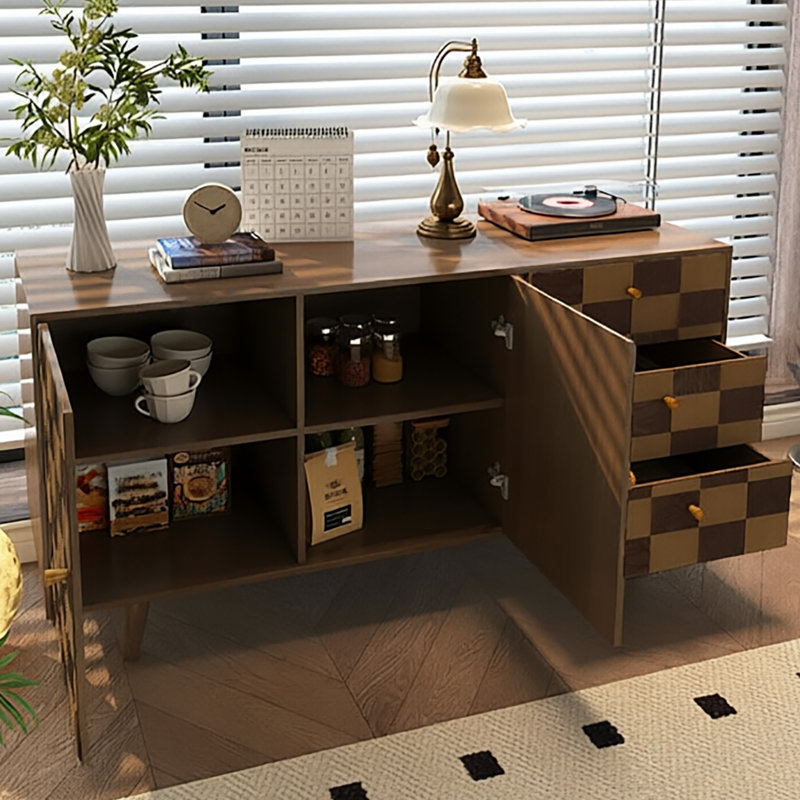 Buffet moderne de style Wabi Sabi
