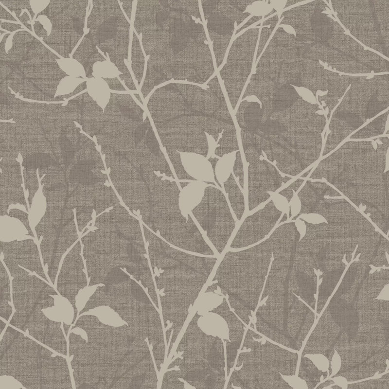 Boutique Belle Geometric Wallpaper, Brown
