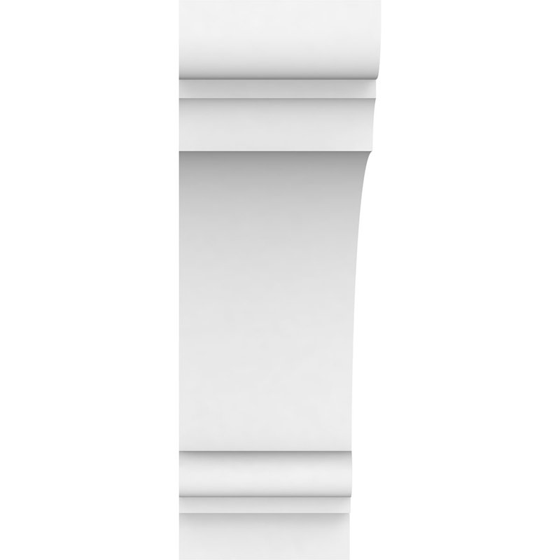 Support Standard Hughes Architectural Grade PVC, H 6 po x l 2 po x p 6 po