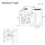 Meuble-lavabo de style rétro 30 po avec lavabo-1106784960