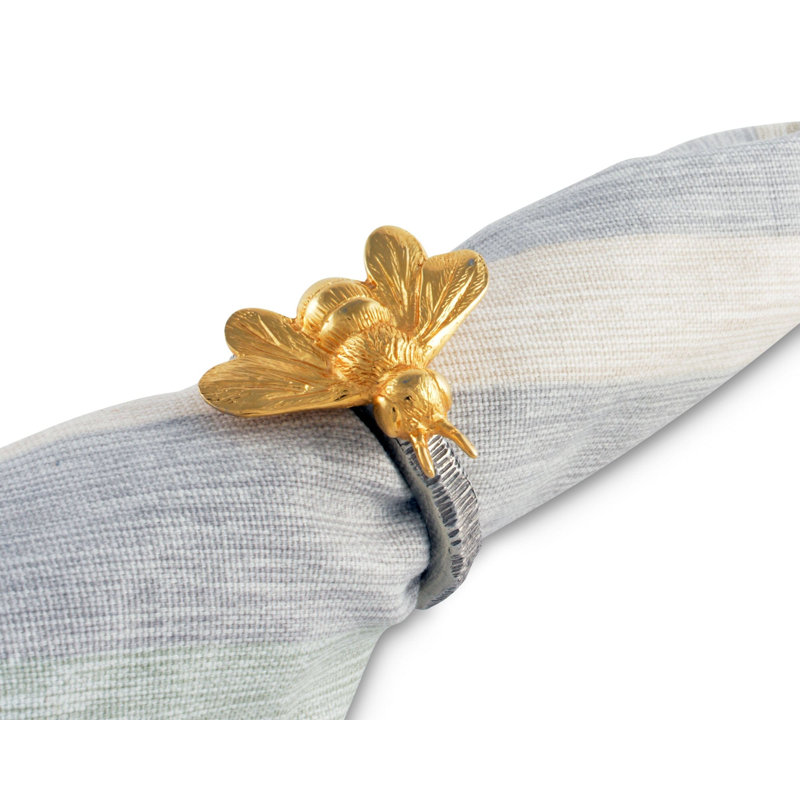 Bee Metal Napkin Ring