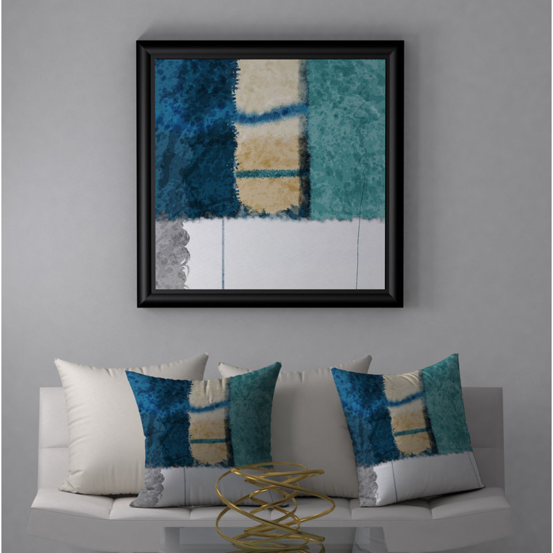 Housse de coussin carrée/insert, 20 po X 20 po