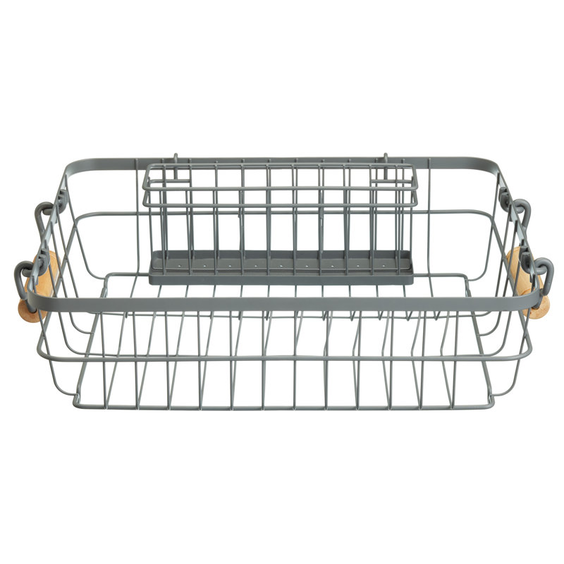 Living Nostalgia Wire Dish & Cutlery Drainer