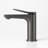 Gun Gray Single Hole Bathroom Faucet, Single Handle Drip-Free Vanity Sink Faucet-122745762